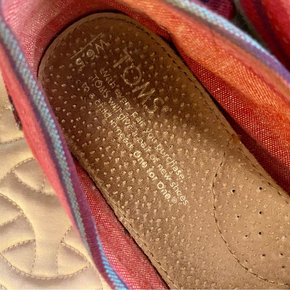 Toms boho Heritage Canvas slip-ons (37, 6.5) - Picture 6 of 7